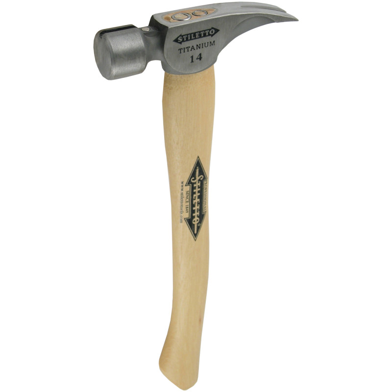 Marteau Stiletto Titane Avec Manche Bois Hickory Ti14Sch16-Milwaukee Outils À Ma