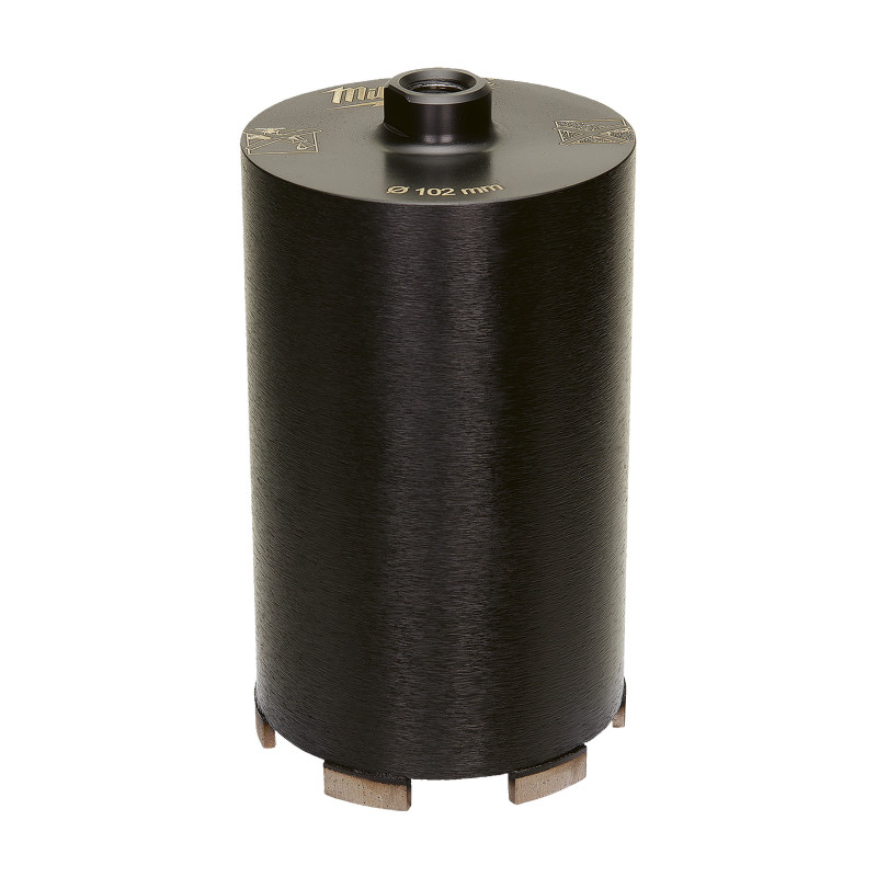 Couronne Diamant Carottage À Sec Sans Aspiration 102X150Mm (X1)-Milwaukee Consom