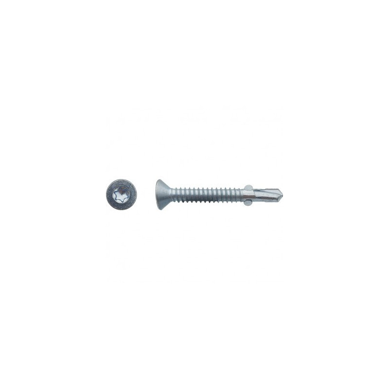 VIS AUTOPER TF AILETTE TORX DIN7504P 6.3X60 ZING — Boîte de 200 pièces