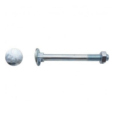 BOULONS TRCC DIN603/555 10X45 ZING — DIN 603 — Boîte de 100 pièces