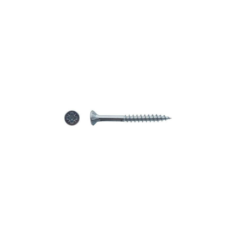 VIS AGGLO TF P0ZI FIL/PART 3.5X40/24 ZING — Boîte de 500 pièces
