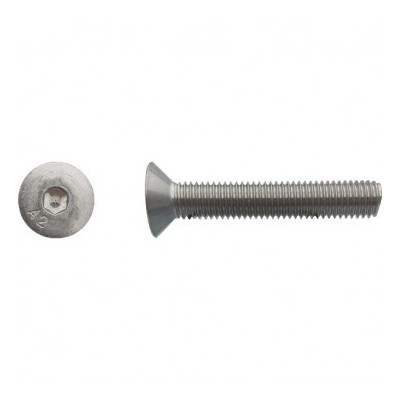 VIS FHC DIN 7991 8X45 INOX A2 — Boîte de 100 pièces