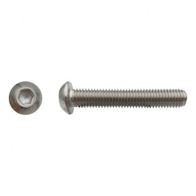 VIS BHC 8 X 40 INOX A2 — 7380-1 — Boîte de 100 pièces