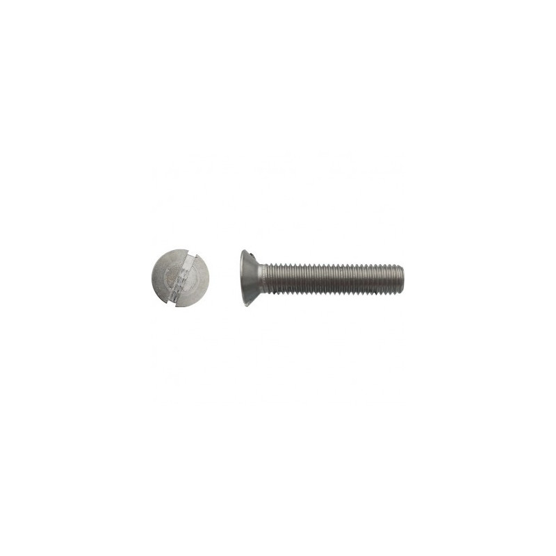 VIS METAUX TETE FRAISEE FENDU 3 X 6 INOX A4 — DIN 963 — Boîte de 200 pièces