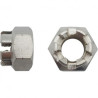 ECROU HEX A CRENEAU DEGAGE D.12 INOX A2 — DIN 935 — Boîte de 100 pièces