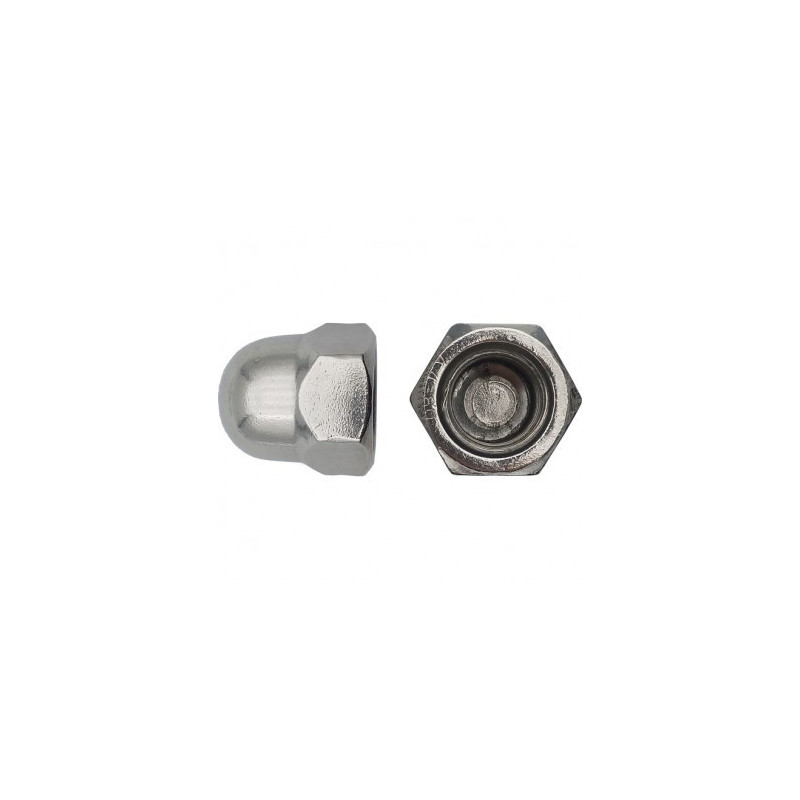 ECROU BORGNE DIN 1587 D.16 INOX A4 — Boîte de 50 pièces