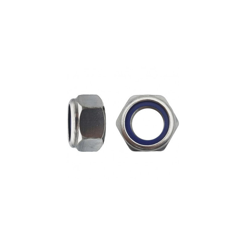 ECROU INDES DIN 985 D8 INOX A4 — Boîte de 200 pièces