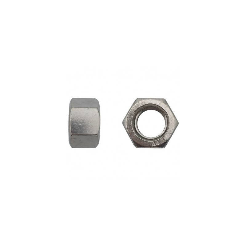 ECROU HAUT HH H=D D.12 INOX A4 — UNI 5587 H=D — Boîte de 250 pièces