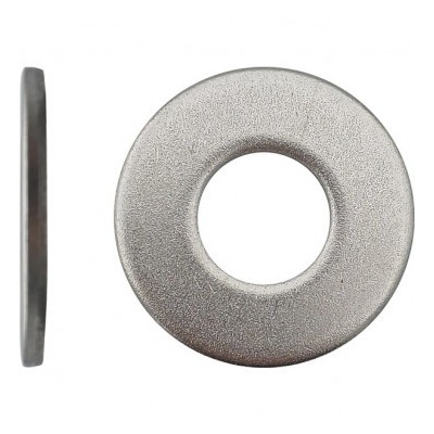 ROND PLATE LARGE L 20 INOX A2 — NFE 25514 — Boîte de 25 pièces
