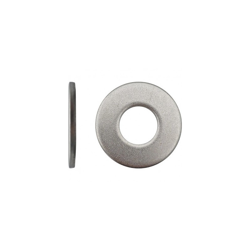 ROND PLATE LARGE L 4 INOX A2 — NFE 25514 — Boîte de 200 pièces