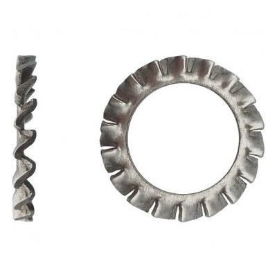 ROND DENT EXT 6798 D 8 INOX A2 — DIN 6798 A — Boîte de 200 pièces