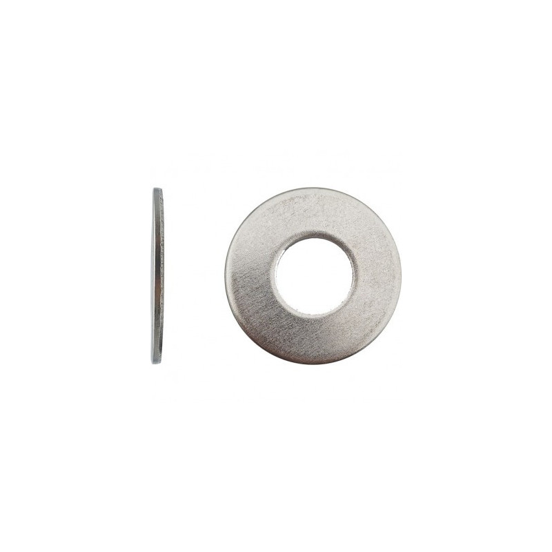 ROND PLATE LARGE L 6 INOX A4 — NFE 25514 — Boîte de 200 pièces