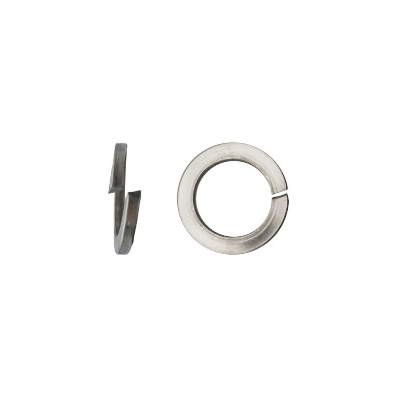 RONDELLE GROWER SERIE W12 INOX A4 — DIN 127 B — Boîte de 100 pièces