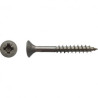 VIS AGGLO TF P0ZI FIL/PART 3.5 X 25 INOX A2 — Boîte de 200 pièces
