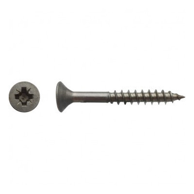 VIS AGGLO TF POZI 5X80/53 A2 — Boîte de 100 pièces