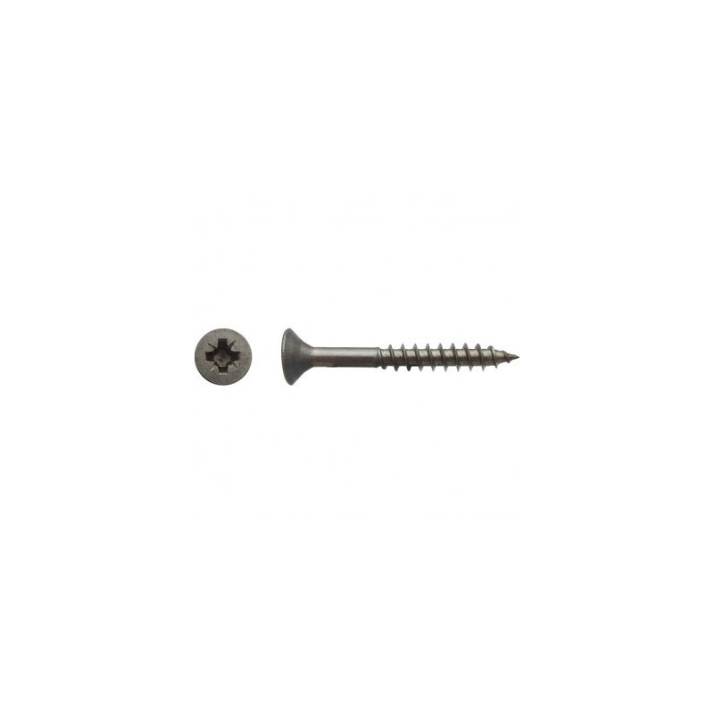 VIS AGGLO TF POZI 5X80/53 A2 — Boîte de 100 pièces