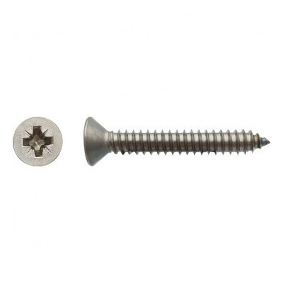 V/TOLE TF PZ N4 (2.9)X25.4 A2 — DIN 7982 — Boîte de 200 pièces
