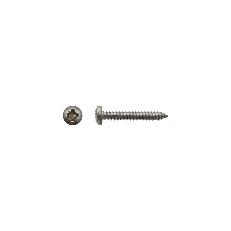 V/TOLE TC POZI 3.9 X 12.7 INOX A4 — DIN 7981 — Boîte de 200 pièces