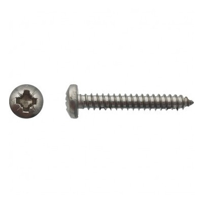 V/TOLE TC POZI 5.5 X 38.1 INOX A4 — DIN 7981 — Boîte de 200 pièces