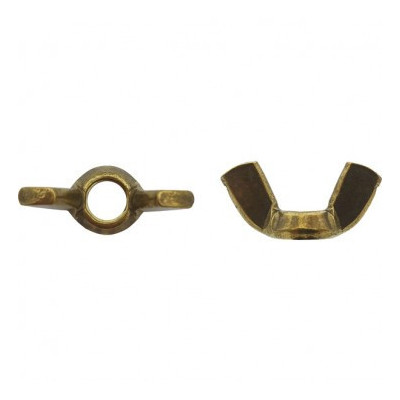 ECROU/OREILLE FAM D4 LAITON — FORM A — Boîte de 200 pièces