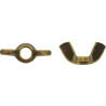 ECROU/OREILLE FAM D4 LAITON — FORM A — Boîte de 200 pièces