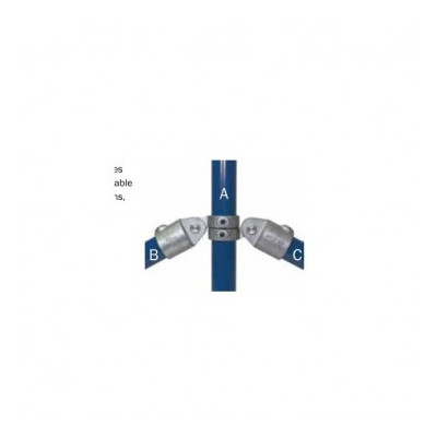 KEEKLAMP 53-888 POUR TUBE DIA.EXT.48,3MM — Boîte de 5 pièces