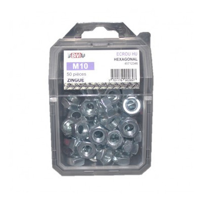 COQUE DE 25 ECROU HU ISO 4032.8 M14 ZG — Boîte de 4 pièces
