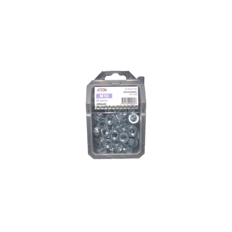 COQUE DE 5 ECROU HU ISO 4032.8 M24 ZG — Boîte de 4 pièces
