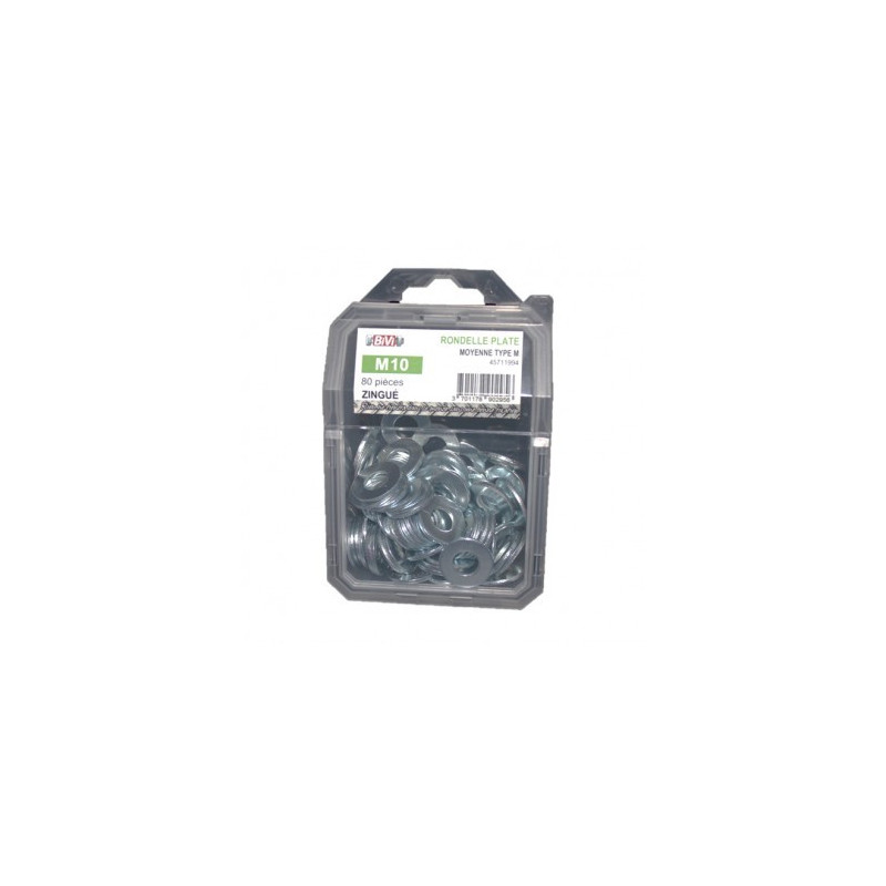 COQUE DE 25 RONDELLE PLATE MOY D 22 ZG — NFE 25513 — Boîte de 4 pièces