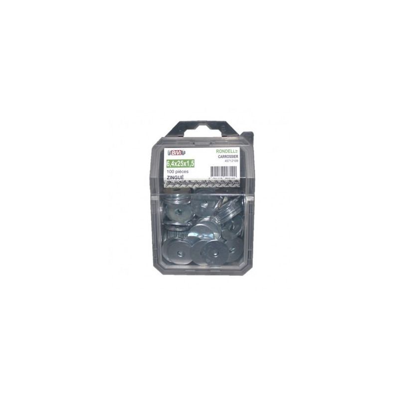 COQUE DE 100 ROND CARROSSIER 7X30X1.5 ZG — NFE 25513 — Boîte de 4 pièces