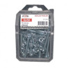 COQUE DE 50 BOULON POELIERS 6X25 ZG — NFE 25129/4032 — Boîte de 4 pièces