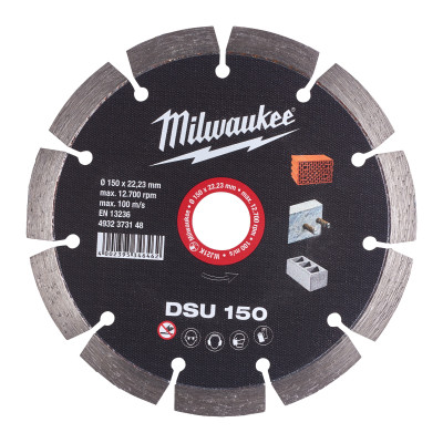 Disque Diamant Dsu 150Mm (X1)-Milwaukee Consommable