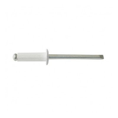 RIVET AVEUGLE ALU/AC TR GORIVET ALX TRS BLC 3.2X10 — Boîte de 500 pièces