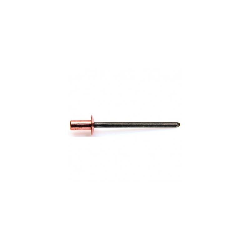 RIVET ETANCHE CUIVRE/ACIER TR GOSTOP TRS 4X8 — Boîte de 500 pièces