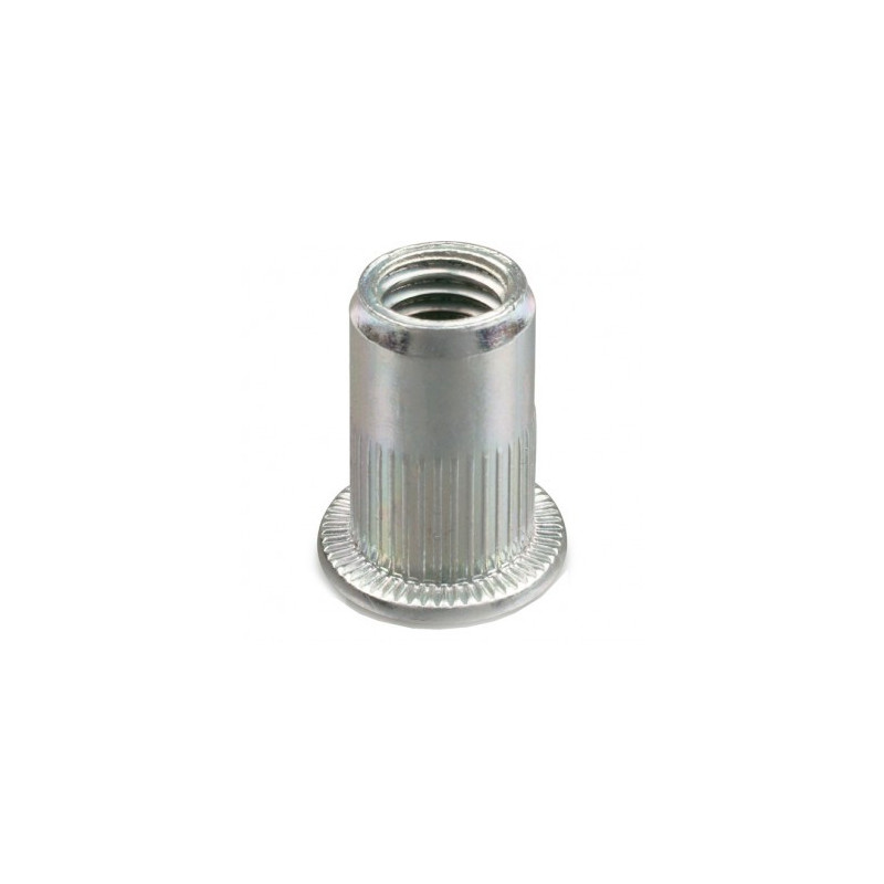 ECROU SERTIR CRANTE ACIER TP GOFIX M10-22 — Boîte de 100 pièces