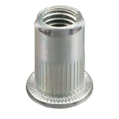 ECROU SERTIR CRANTE ALU TR GOFIX M6-17.5 — Boîte de 200 pièces