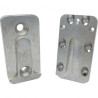 CONNECTEUR BOIS/BETON UVB60 160X60X24MM ALU — Boîte de 4 pièces
