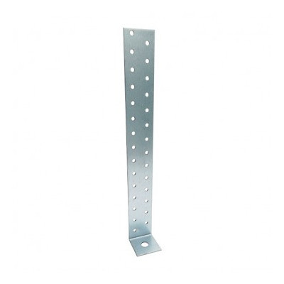 EQUERRE ANCRAGE MUR 300X40X40X2 MM — Boîte de 40 pièces