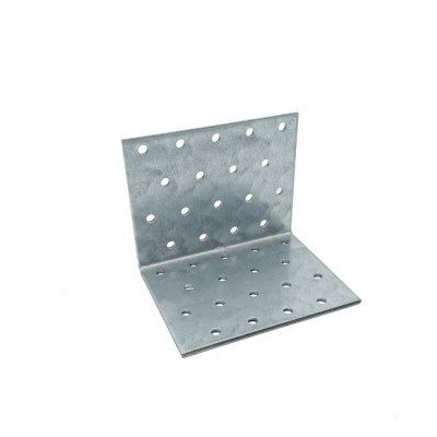 EQUERRE SIMPLE 80X80X100X2.5 MM — Boîte de 50 pièces