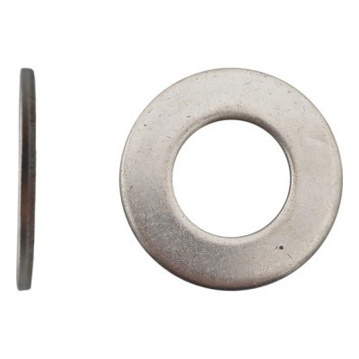 ROND SANS CHANF DIN125-1.A D27- 28X50X4 INOX A4 — DIN125-1 A — Boîte de 10 pièces