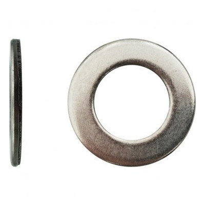 ROND AVEC CHANF DIN125.B 140HV D12- 13X24X2.5 A4 — DIN 125-B — Boîte de 100 pièces