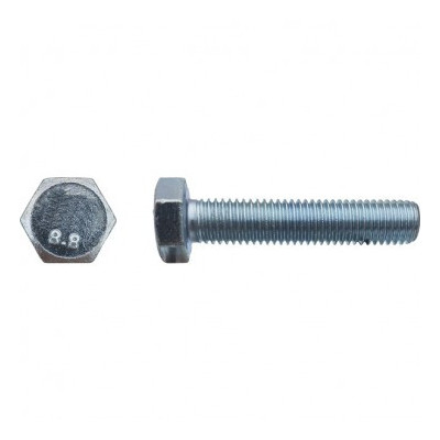 VIS TH F/TOT DIN933 CL8.8 M22 X 70 S=32 ZING — DIN 933 — Boîte de 10 pièces