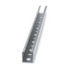 Rail perforé galvanisé GP-G 27 x 18 x 1,25 - L.2000mm — Boîte de 10 pièces