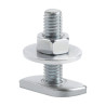 Butée à vis pour guides perforés TO-GU M8 x 30 — Boîte de 100 pièces