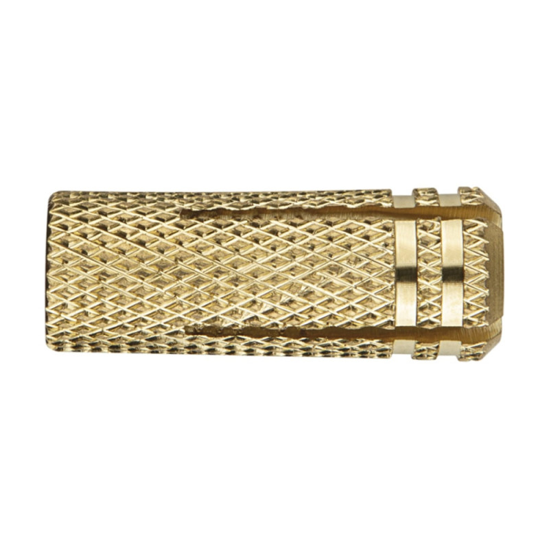 Cheville laiton TALA M8 x 28 Ø10 — Boîte de 100 pièces