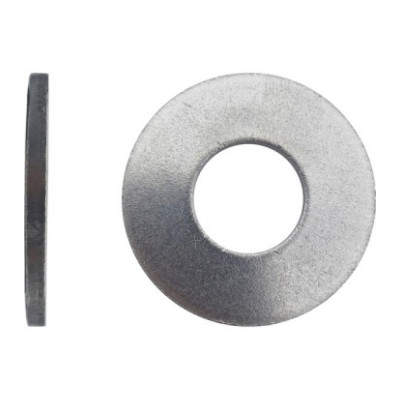 RONDELLE PLATE LARGE L10 BRUT — NFE 25513 — Boîte de 200 pièces