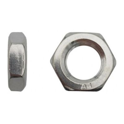 ECROU BAS DIN 439 HM 36 INOX A4 — Boîte de 10 pièces