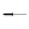 RIVET ECLATE ALU/ACIER TR GOSTAR TRS 4.8X12 NOIR — Boîte de 250 pièces