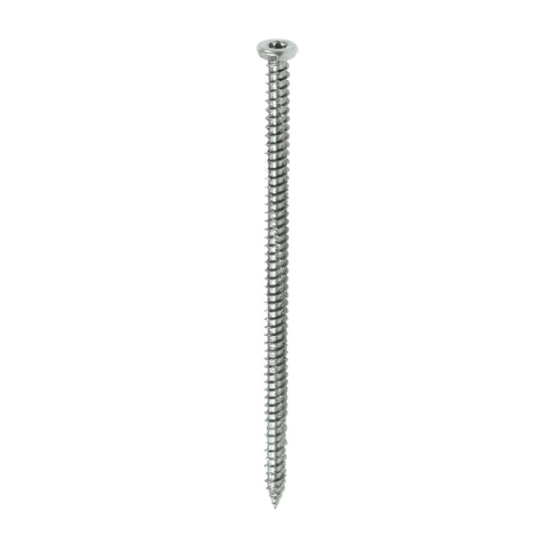 Vis à tête fraisée pour châssis métallique. TX 30 — WHO 7,5 × 152 mm — Boîte de 100 pièces