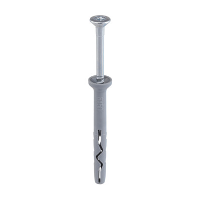 Cheville à frapper collerette conique — SM 10 × 220 mm — Boîte de 50 pièces